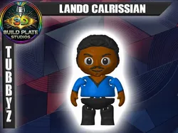 Characters & Creatures STL Download - Lando Calrissianby Build Plate Studios