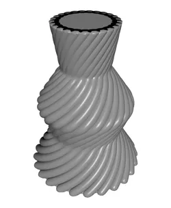 Confeti vase