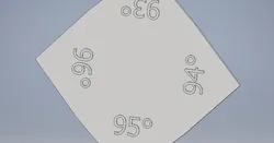 Countersink Angle Gauge 81-84°, 89-92° & 93-96°