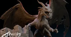 Dunkin The Dragon Statue