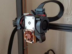 Ender 3 v3 SE silent fan mount - Dual 5015 blower fans & 4020/4010 radial fan - No screws