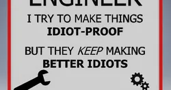 Engineer sign