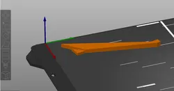 #firstprint B-2 Bomber scale model stand
