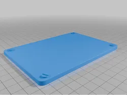Geocache - Fake Plate with Screws