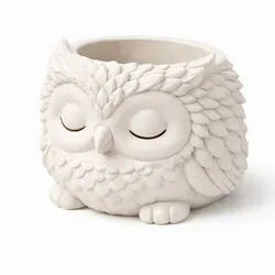 Owl Home Design Bowl - Cup & Fruit Holder - Modern Decorative Storage