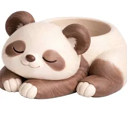Panda Home Design Bowl - Cup & Fruit Holder - Modern Decorative Storage