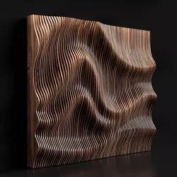 Parametric wall 3D model