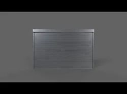 PBR Industrial Door A3 Low-poly 3D model