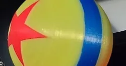 Pixar Ball Keychain
