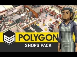 POLYGON - Shops Pack Low-poly 3D model