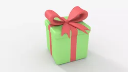 Present Box 3D model
