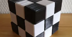 Rubber cube Puzzle