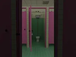 Squid Game Restroom Map 3D model