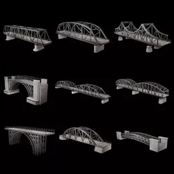 STEEL METAL BRIDGE POST APO PLATFORM BASCULE COLLECTION Low-poly 3D model