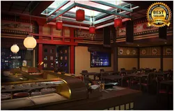 Sushi bar 3D model