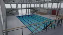 Swimming Pool Low-poly 3D model