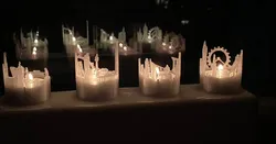 Tea candle light Skyline