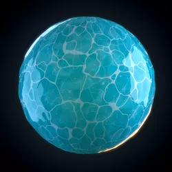 Water Stylized Vol 01 - Sbsar - Maps Texture