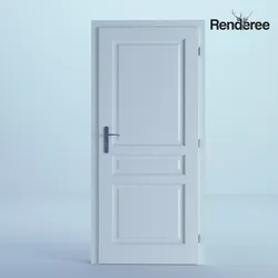 White Door 20 3D model