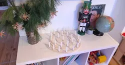 Wood Spiral Stencil ⎟Advent spiral ⎟Birthday spiral