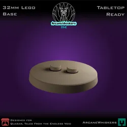 32mm Lego tabletop gaming base