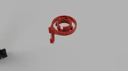 Berdair air pump holder on 2020 aluminum extrusion