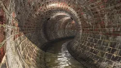 Brick Sewer 90 Degrees Turn 5m 3D model