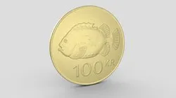 Coin 100 Icelandic króna