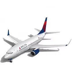 Delta Airlines Boeing 737-700w 3D model