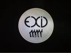 EXID coaster