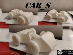 Foldable Car with working wheel (Nuton print)
