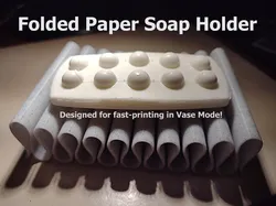 Folded Paper-esque Soap Holder