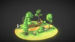 Forest Diorama