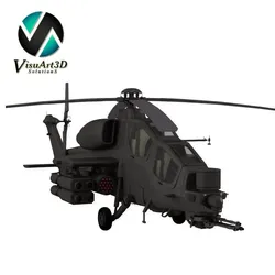 Helicopter A129 Mangusta 3D model