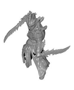 Iris and Orin - Kelpblade Duelist STL - Sunken Coral Cult