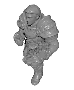Iris and Orin - Rescue Cleric STL - Vault of the Star Forge Meshy Miniatures