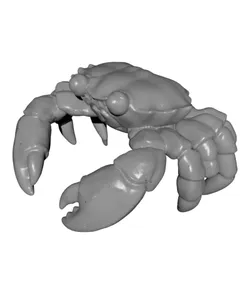 Iris and Orin - Tiny Crab Idol STL - Sunken Coral Cult