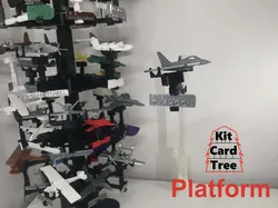 Kit Card Tree platform for Eurofighter Typhoon by Nakozen