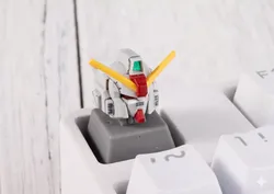 Mecha Robot Head Artisan Keycap 3D model
