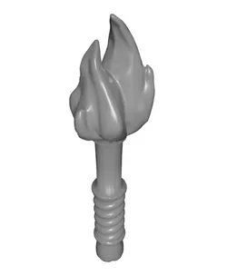 Medieval Adventure Torch Flame