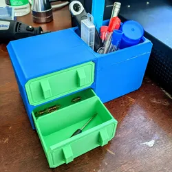 Modified SciFi Small Part Storage Crate with open top