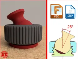 Open Source Universal Ball Joint (to reuse!)