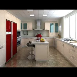 photorealistic kitchen scene 0006