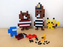 Pixel Art Building Blocks