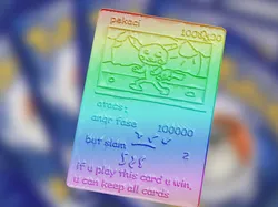 Reel Authantec Pookamon Card
