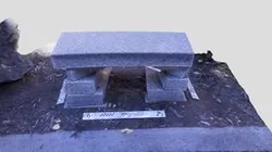 Rock Garden Sample Ontario Granite Bench