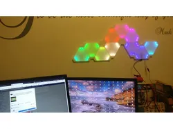 Simple hexmounts for Nanoleaf replica