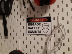 Skookum Danger Signs (optimized for manual color change)