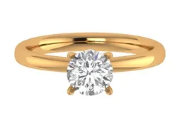 Solitaire Ring 3D print model