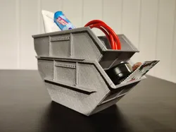 stackable container tray